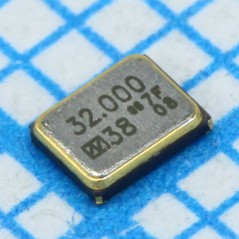 Резонатор кварцевый SMD 2.0*1.6*0.45мм, -40...+85°C, 15/25ppm, 8пФ, 32МГц