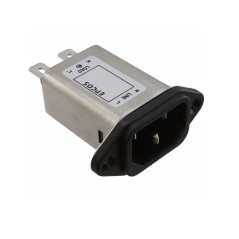 Фильтр IEC 3A, 250B, X2-0.1uF, Y2-2x2200pF, Lr-2x2.5mH, Ileak-0.173mA