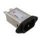 Фильтр IEC 6A, 250B, X2-0.1uF, Y2-2x2200pF, Lr-2x0.84mH, Ileak-0.173mA