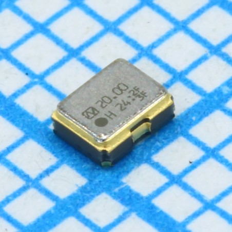 Генератор кварцевый SMD 2.0*1.6*0.7мм, -40...+125°C, 1.8В, 30ppm, 15пФ, 20МГц