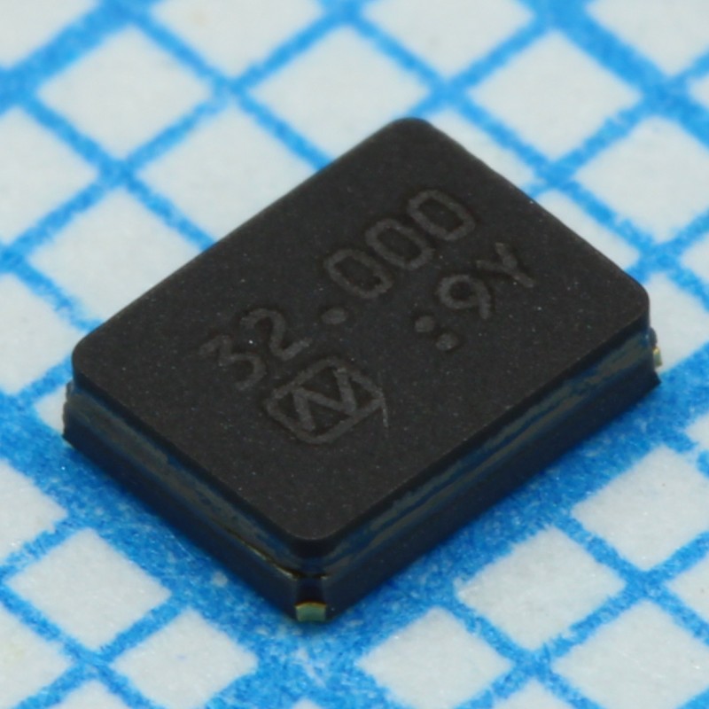 Резонатор кварцевый SMD 3.2х2.5х0.75мм, -40...+85°C, 20/20ppm, 10пФ, 32МГц