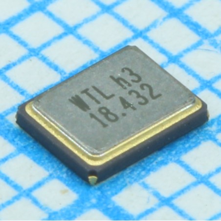 Резонатор кварцевый 16МГц, 10ppm, 12пФ, SMD 2.5х2.0х0.55мм, -40...+85°C
