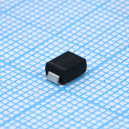 Диод импульсный 400В 2А автомобильного применения 2-Pin SMB лента на катушке