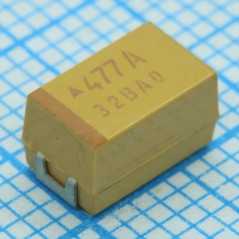 Конденсатор танталовый 47мкФ ±10% 35В типоразмер Е низкое ESR