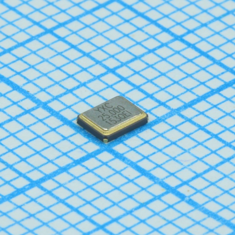 Резонатор кварцевый 25.0МГц, 10ppm, 16пФ, SMD 3.2х2.5х0.8мм, -40...+85°C