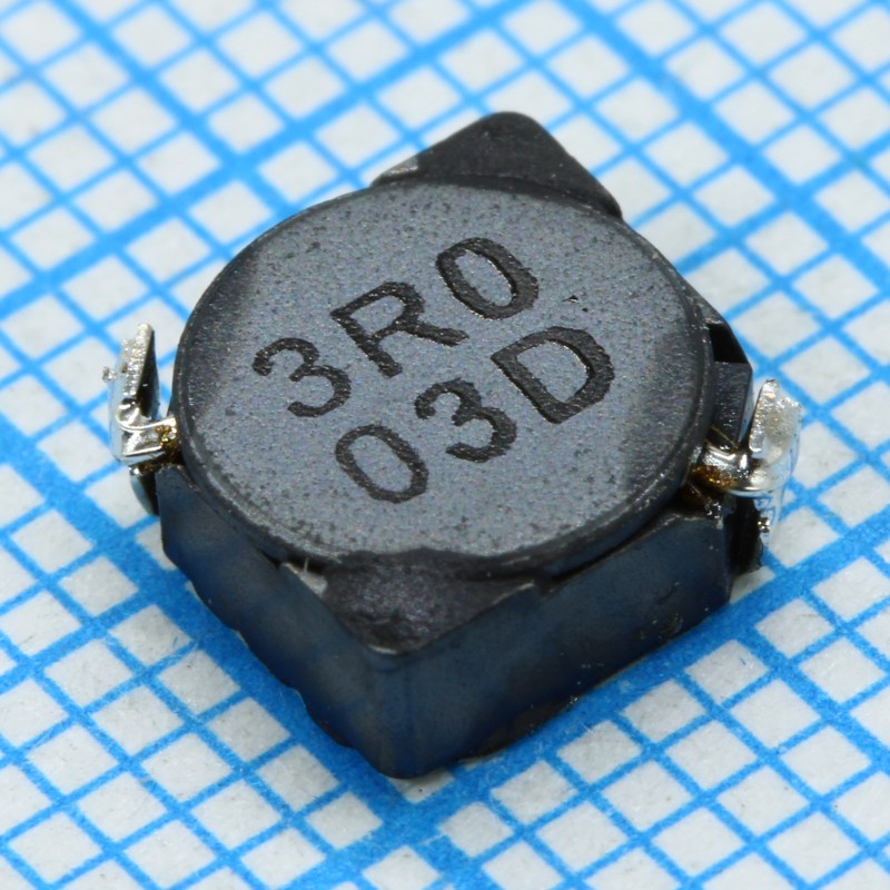Силовая SMD индуктивность 3.0мкГн ±30% 3A 0.024Ом c магнитным экраном