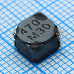 Силовая SMD индуктивность 47мкГн ±30% 0.95A 0.015Ом c магнитным экраном