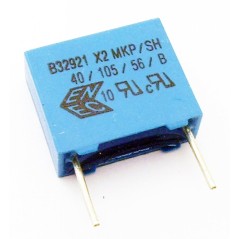 0.047мкФ ±20% 305В~ e:10mm (5x11x13mm) max 110°C / X2 class / MKP / bulk помехоподавляющий конденсатор