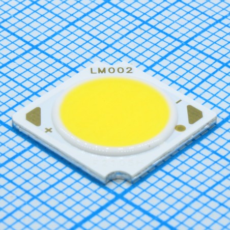 22W COB/ 4000K/ 36v/ 2070Lm @ 360mA/ Ifmax-600mA/ CRI-80/ 13,5x13,5x1,6mm/ 120°