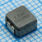 Индуктивность силовая проволочная 2.2мкГн ±20% 100кГц порошковое железо 5.8A 0.0292Ом по постоянному току 2020 лента на катушке