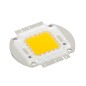 Мощный светодиод типа COB, размер 56х52 мм. Чипы Taiwan Epistar 33mil. Цвет свечения дневной (4000-4500 К). Угол излучения 120°.