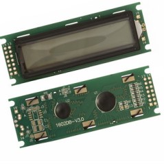 ЖК индикатор знакосинтезирующий RH1602D-TFH, знаки русские - английские