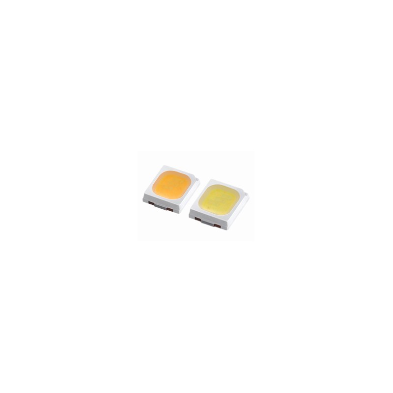 Светодиод smd 2,8х3,5мм/белый/4000K/105Лм при 300мА/максимальный ток 300мА/1Вт/3,1v/CRI-90/120°