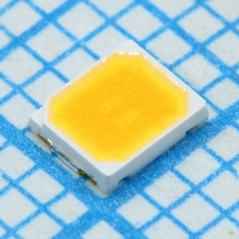 Светодиод smd 2,8х3,5мм/белый/3000K/95Лм при 300мА/максимальный ток 300мА/1Вт/3,1v/CRI-90/120°
