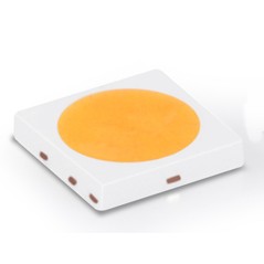 Светодиод smd 3х3х0.65мм/белый/6500К 165Лм @150mA/ 6,1v/ 1.6Вт/ Ifmax-240mA / CRI70/ 120°