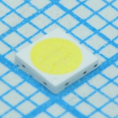 Светодиод smd 3х3мм/белый/ 1,2Вт/ 10000К/ 160Лм @350mA/ 3,1v/ Ifmax-350мА/ 120°