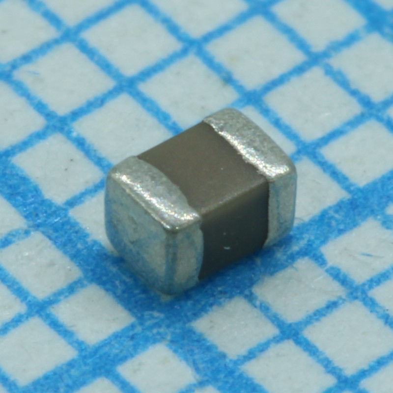 Конденсатор керамический SMD 25В, 47000пФ, ±5%, диэлектрик C0G(NP0), типоразмер 0805, температура -55 °C...+125 °С