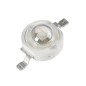 Мощный светодиод типа Emitter, d-8 мм, h-5.1 мм. Чип EPILEDS 42 mil. Цвет свечения красный (620-630 нм). Угол излучения 140°. Св