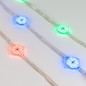 Управляемый светодиодный модуль SPI с держателем, RGB, микросхема RT16703, напряжение 24 В, мощность 1.5 Вт, 6 светодиодов SMD 5