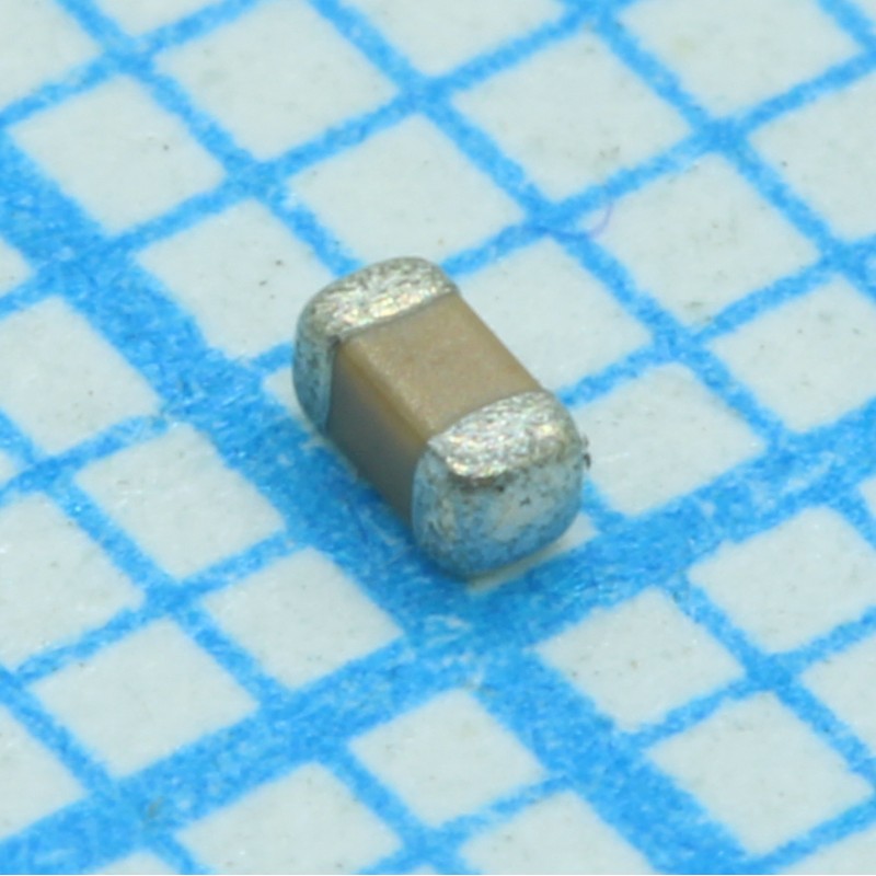 Конденсатор керамический SMD 1мкФ 50В X7R ±10% 0603 125°C лента на катушке