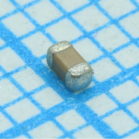 Конденсатор керамический SMD 1мкФ 50В X7R ±10% 0603 125°C лента на катушке