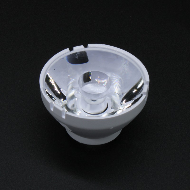 Линза для светодиода 3535/3030/XML5050, ~5°,  D-31,5mm  H:19mm, PMMA