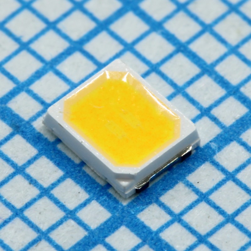Светодиод серия Duris E2835  0.2~0.7W White 4000K 3,05v   68...88 at 150mA (185Lm/W)  Ifmax-250mA CRI-80    120°   3.5x2.8x0.7mm
