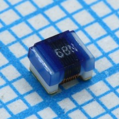 Индуктивность SMD высокочастотная проволочная 68нГн ±5% 100МГц 60Q-Фактор керамика 1A 150мОм по постоянному току 1008 лента на к
