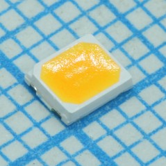Светодиод smd 2.8x3.5x0.7мм/ белый/ 2700K/ 3,1В/ 29Лм @ 60мА или 63Лм @ 150мА/ Ifmax-150мА/0.2-0.5Вт/ CRI-80/ Rthj-s-26°C/W/ 120