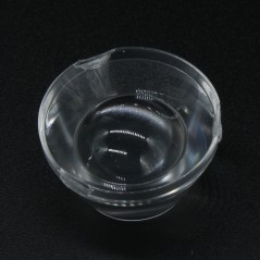 Линза c Zoom для светодиода 3535, ~10°-45°, эфф-93%, D-20,7mm  H:11mm, PMMA