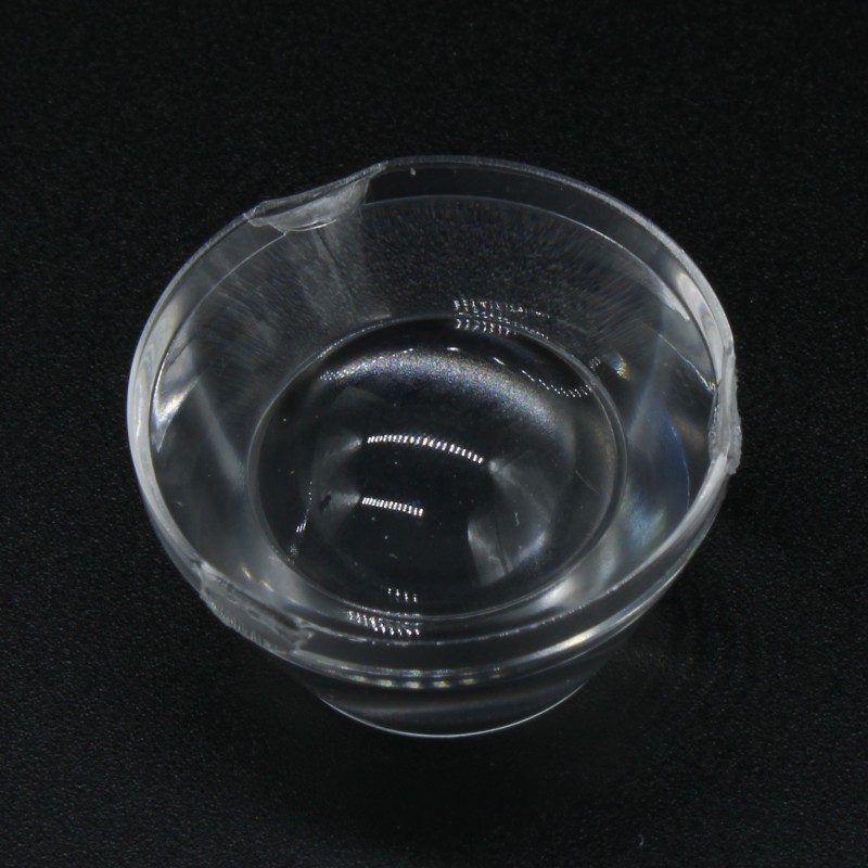Линза c Zoom для светодиода 3535, ~10°-45°, эфф-93%, D-20,7mm  H:11mm, PMMA