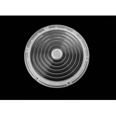 Круглая групповая линза под светодиоды 2835, 3030  D-184mm H-7.69mm,  эфф-88%   60°, PC-1250Z
