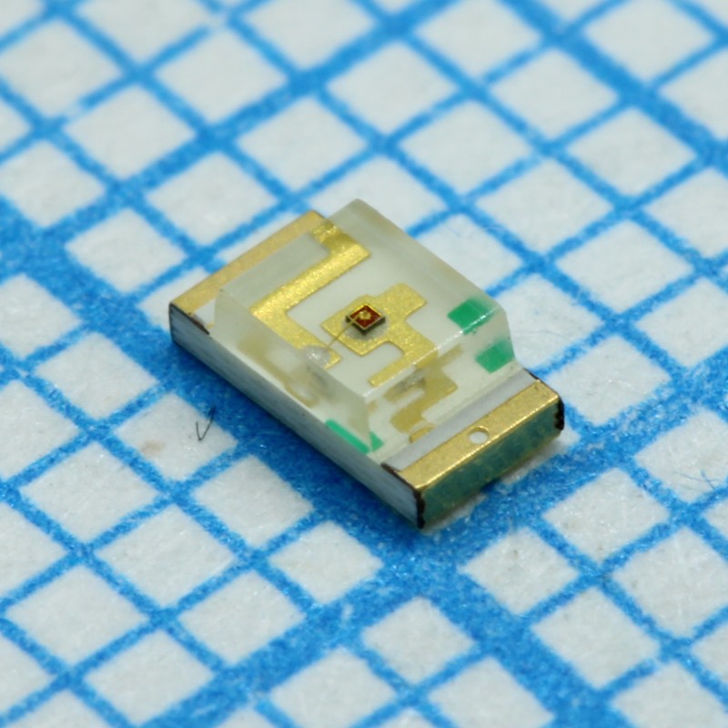 Светодиод SMD красный 640нм лента на катушке
