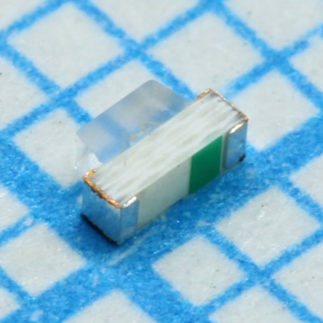 Светодиод smd 1,6х0,6х1.0мм/зеленый/520нм/450мКд/прозрачный/130°