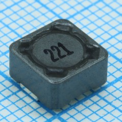 Силовая SMD индуктивность экранированная 1кГц 1000мкГн ±20% 180mA DCR 6Ом