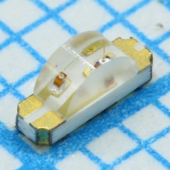 Светодиод smd 3,2х1мм/красный - зеленый прозрачный/110° угловой