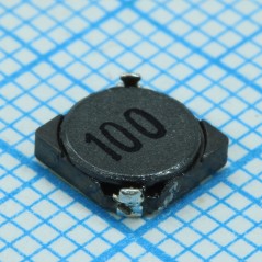 Силовая SMD индуктивность экранированная 10мкГн ±20% 1.2A 124мОм
