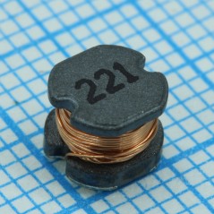 ЧИП-индуктивность силовая 100кГц 220мкГн ±10%, 0.44A, DCR 1.57Ом 20Q