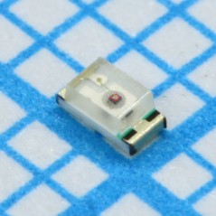 Светодиод smd 1,6х0,8мм/красный/620нм/120мкд @10mA /2.1v / Ifmax-20mA/прозрачный/130°