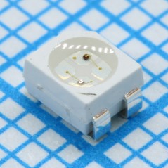 Светодиод smd 3,5х2,8мм/красный/622нм/270мкд при 20mA - зеленый/573нм/90мкд при 20mA/ Ifmax-30mA/ 120° (silver wire)