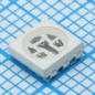 Светодиод smd 5050/RGB/630/520/465нм/прозрачный/120°