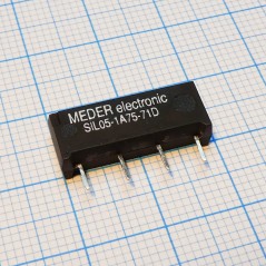 реле герконовое SIL.12VDC, 1A, 1замыкание