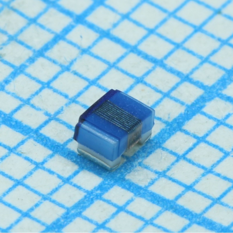 Проволочная SMD индуктивность на керамике 150МГц 100нГн ±5% 350мА RDC 0.42Ом 40Q