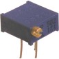 Потенциометр многооборотный керметный 1кОм 0.5Вт PC PIN