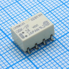 Реле сигнальное 1А 2 контакта на замыкание катушка 24В SMT