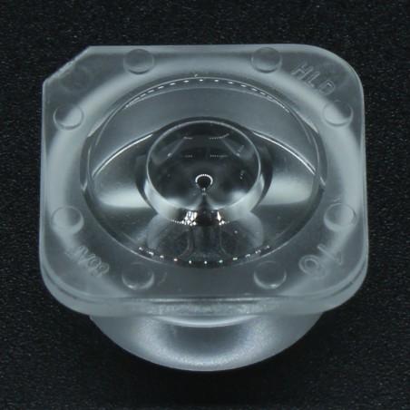Линза широкоугольная (TV back light lens), 2835/3030, эфф-93%, ~160°, D-16mm