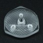 Линза широкоугольная (TV back light lens), 2835/3030, эфф-93%, ~160°, D-15,5mm  H-5,8mm, PMMA