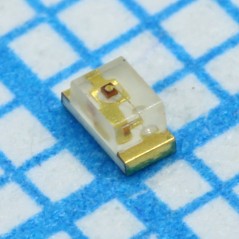Светодиод smd 1,6х0,8мм/красный/627нм/8-150мКд/прозрачный/120°