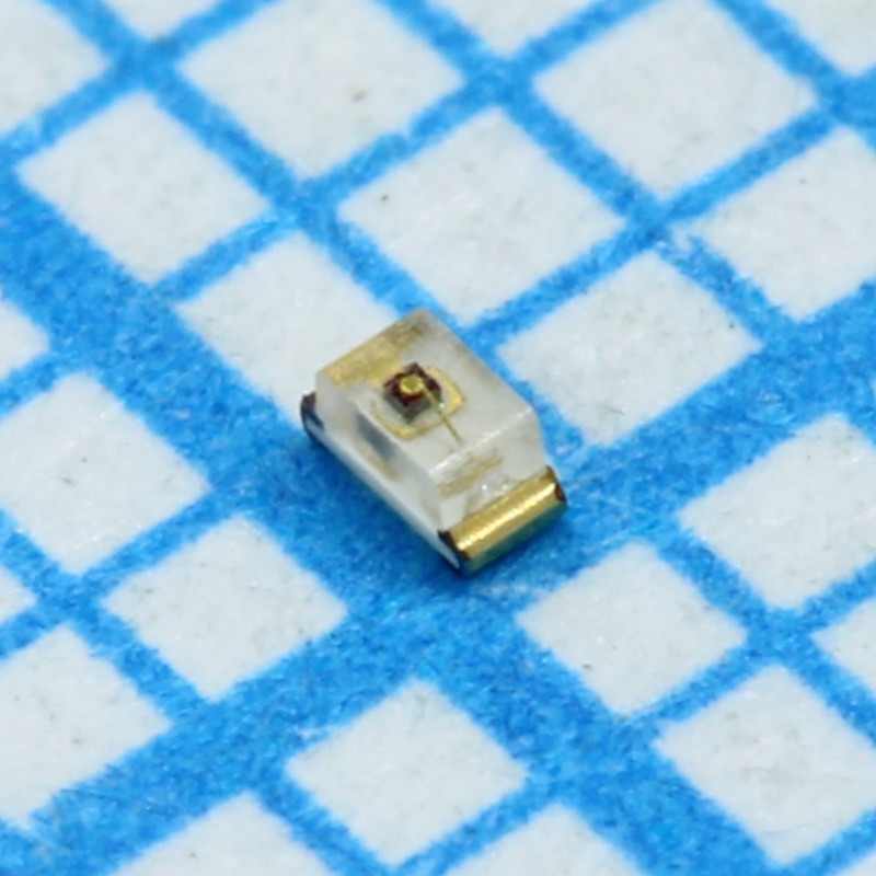 Светодиод SND красный 1.0x0.5x0.5мм 120° прозрачный 220 мКд 1.95В