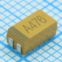 Конденсатор танталовый 47мкФ 16В ±10% типоразмер С-6032
